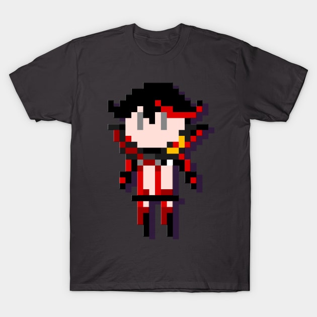 Pixel Ryuko T-Shirt by maverickmichi